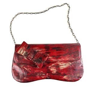 Miu Miu Pochette Reb Bow Leather